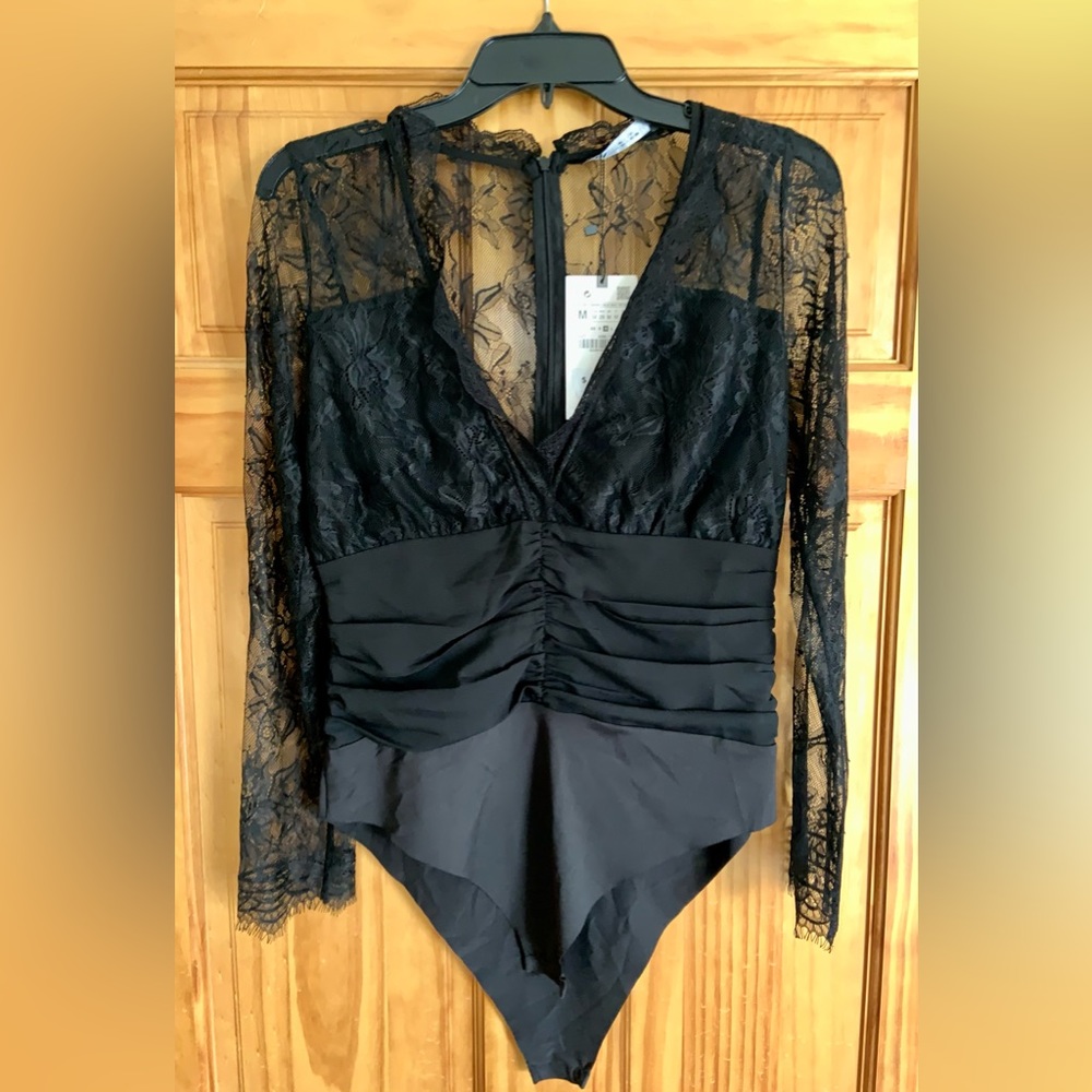 ZARA Lace Body Suit